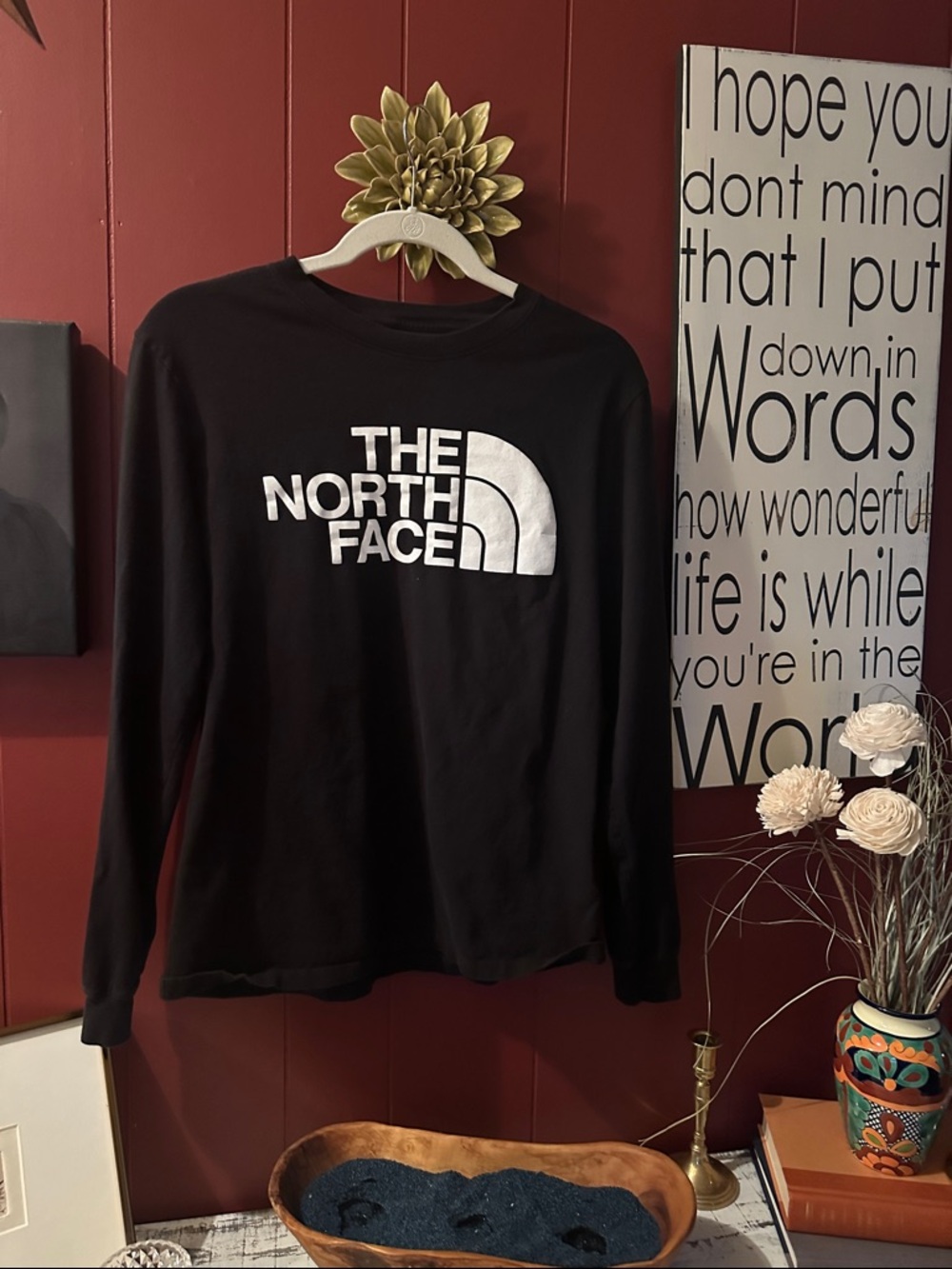 The North Face Long Sleeve Logo Shirt